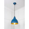 Smooth Brass Brindley Pendant-From The Anvil-Brass-nirohome
