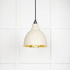 Smooth Brass Brindley Pendant-From The Anvil-Teasel-nirohome