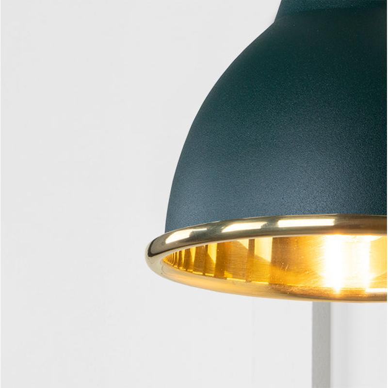 Smooth Brass Brindley Wall Light-From The Anvil-Brass-nirohome