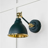 Smooth Brass Brindley Wall Light-From The Anvil-Brass-nirohome