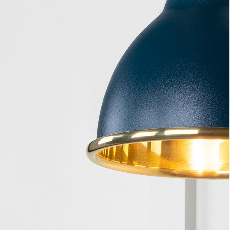 Smooth Brass Brindley Wall Light-From The Anvil-Brass-nirohome