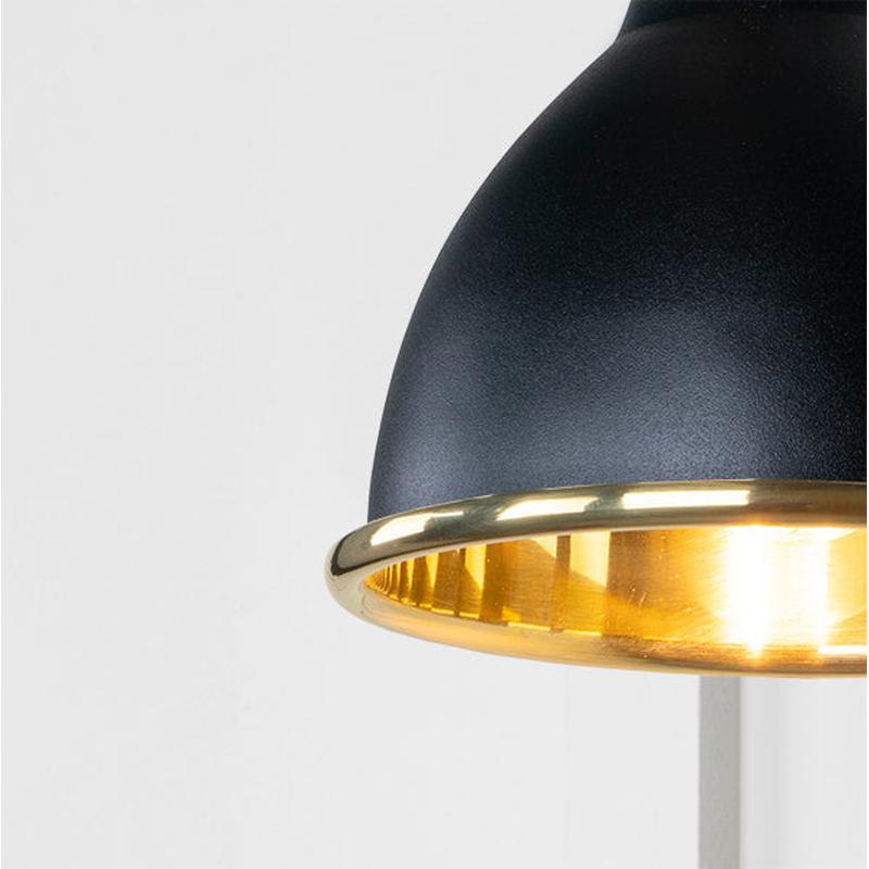 Smooth Brass Brindley Wall Light-From The Anvil-Brass-nirohome