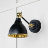 Smooth Brass Brindley Wall Light-From The Anvil-Brass-nirohome