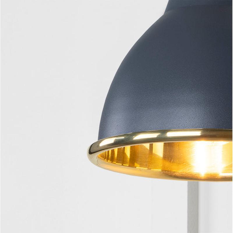 Smooth Brass Brindley Wall Light-From The Anvil-Brass-nirohome