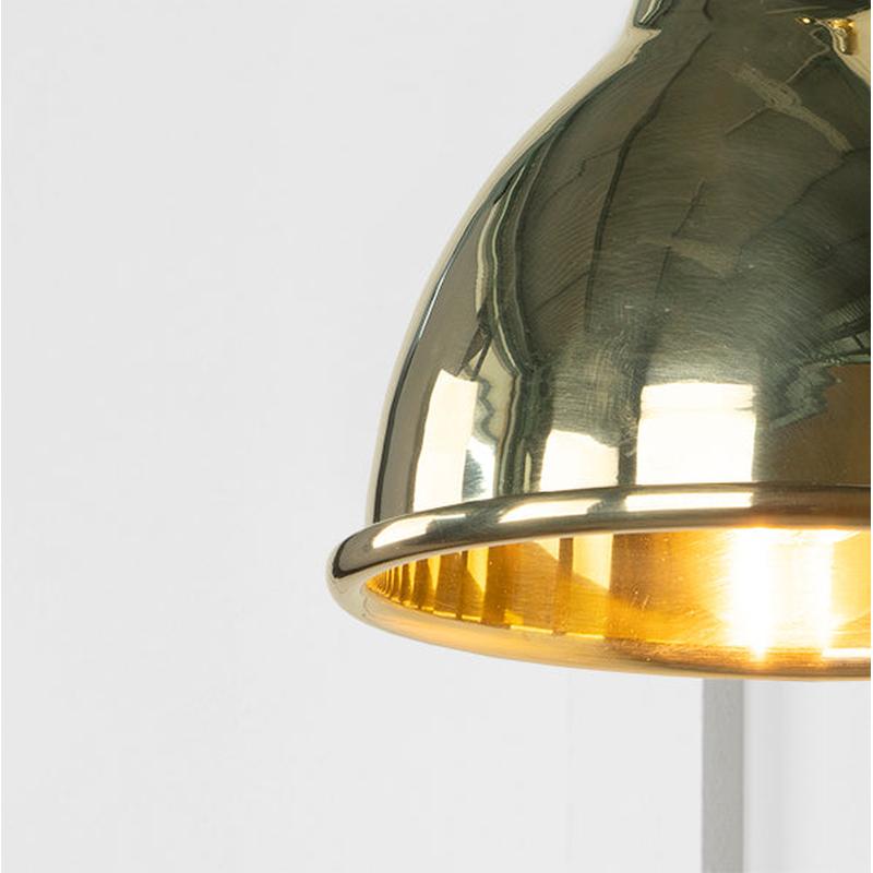 Smooth Brass Brindley Wall Light-From The Anvil-Brass-nirohome