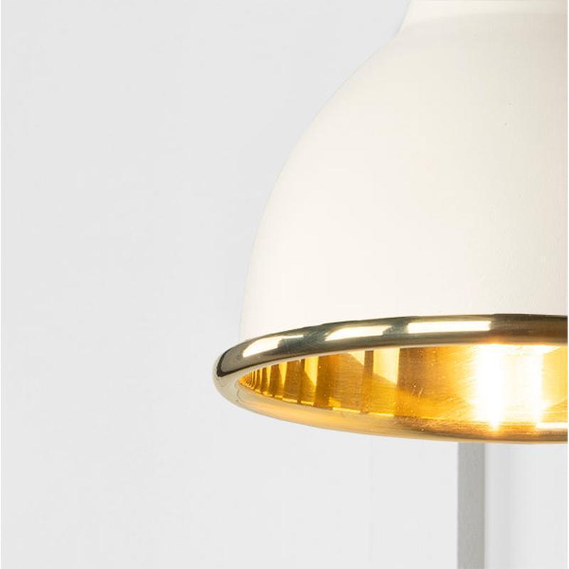 Smooth Brass Brindley Wall Light-From The Anvil-Brass-nirohome