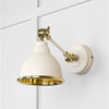 Smooth Brass Brindley Wall Light-From The Anvil-Brass-nirohome