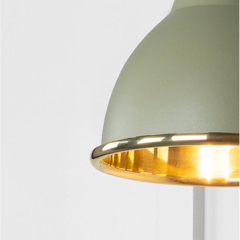 Smooth Brass Brindley Wall Light-From The Anvil-Brass-nirohome