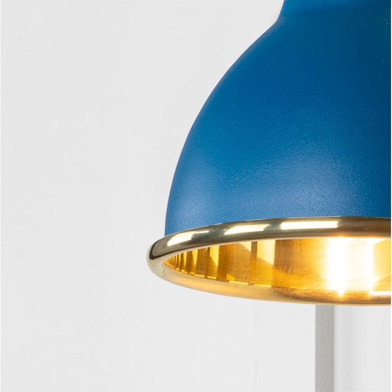 Smooth Brass Brindley Wall Light-From The Anvil-Brass-nirohome