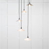 Smooth Brass Flora Cluster Pendant-From The Anvil-Brass-nirohome