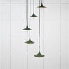 Smooth Brass Flora Cluster Pendant-From The Anvil-Heath-nirohome