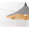 Smooth Brass Flora Pendant-From The Anvil-Brass-nirohome