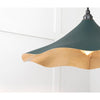 Smooth Brass Flora Pendant-From The Anvil-Brass-nirohome