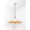 Smooth Brass Flora Pendant-From The Anvil-Brass-nirohome