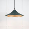 Smooth Brass Flora Pendant-From The Anvil-Dingle-nirohome