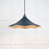 Smooth Brass Flora Pendant-From The Anvil-Dusk-nirohome