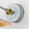 Smooth Brass Flora Wall Light-From The Anvil-Brass-nirohome
