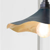 Smooth Brass Flora Wall Light-From The Anvil-Brass-nirohome