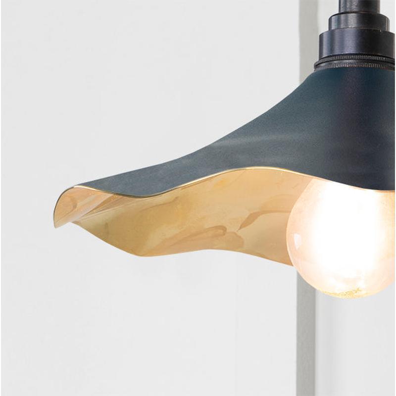 Smooth Brass Flora Wall Light-From The Anvil-Brass-nirohome
