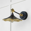 Smooth Brass Flora Wall Light-From The Anvil-Brass-nirohome
