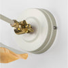 Smooth Brass Flora Wall Light-From The Anvil-Brass-nirohome