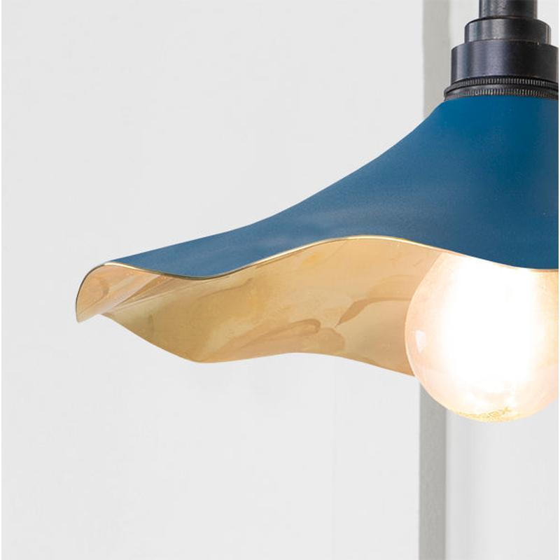 Smooth Brass Flora Wall Light-From The Anvil-Brass-nirohome
