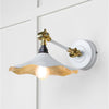 Smooth Brass Flora Wall Light-From The Anvil-Brass-nirohome