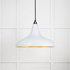 Smooth Brass Frankley Pendant-From The Anvil-Birch-nirohome