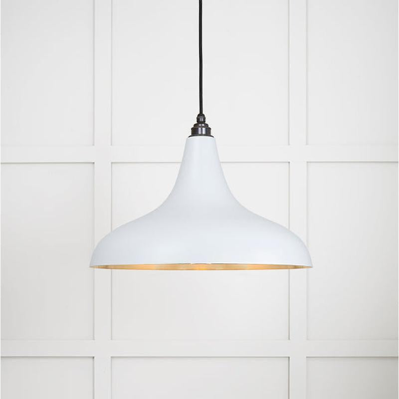 Smooth Brass Frankley Pendant-From The Anvil-Birch-nirohome