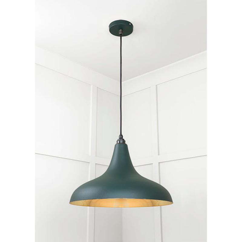 Smooth Brass Frankley Pendant-From The Anvil-Brass-nirohome