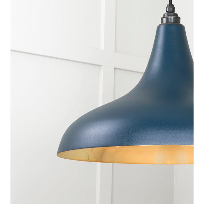 Smooth Brass Frankley Pendant-From The Anvil-Brass-nirohome