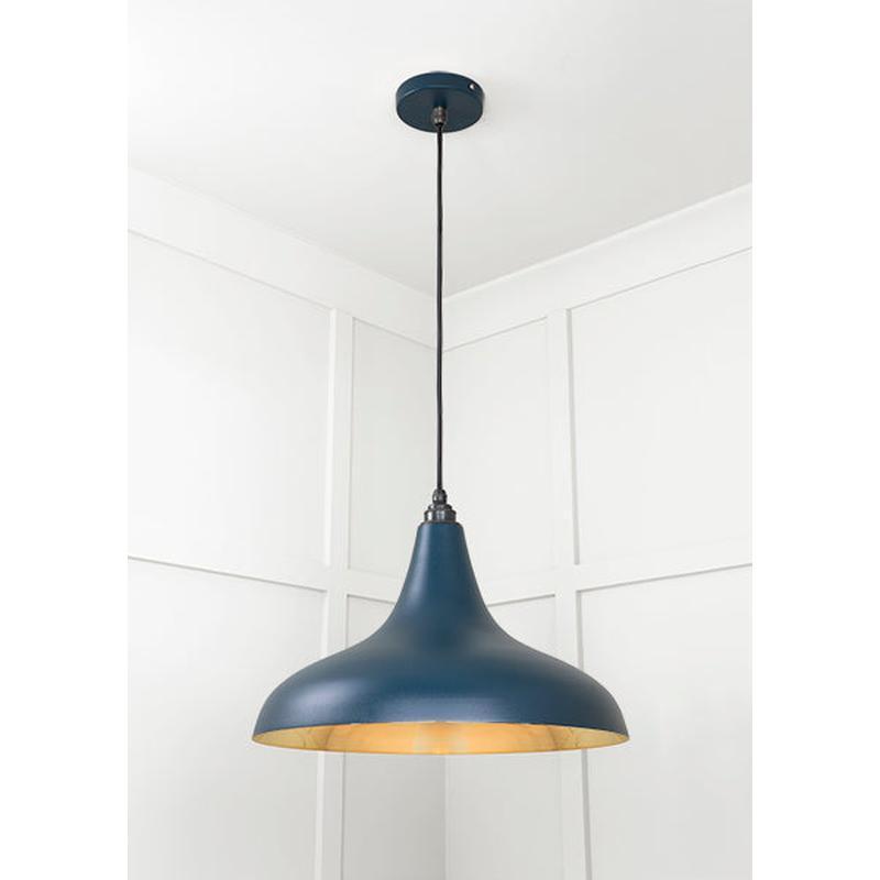 Smooth Brass Frankley Pendant-From The Anvil-Brass-nirohome