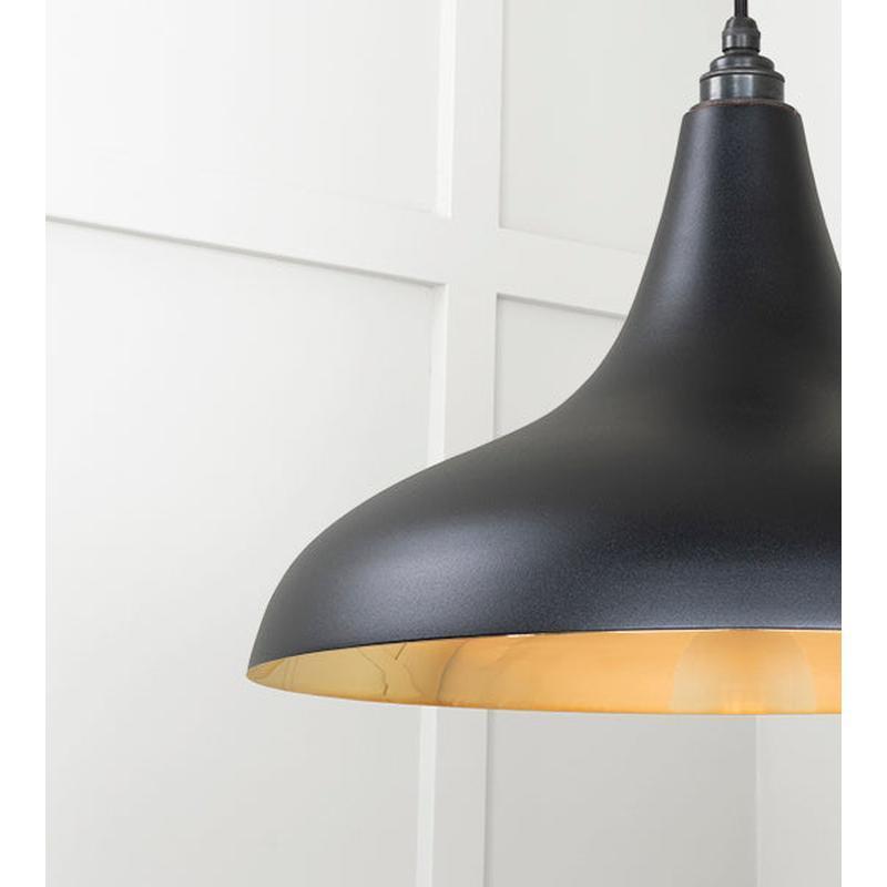 Smooth Brass Frankley Pendant-From The Anvil-Brass-nirohome