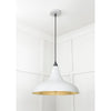 Smooth Brass Frankley Pendant-From The Anvil-Brass-nirohome