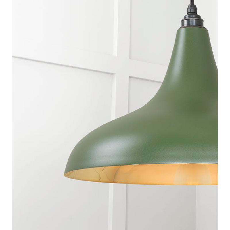 Smooth Brass Frankley Pendant-From The Anvil-Brass-nirohome