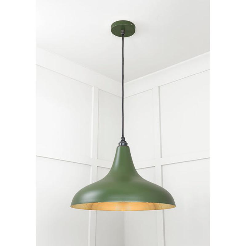 Smooth Brass Frankley Pendant-From The Anvil-Brass-nirohome