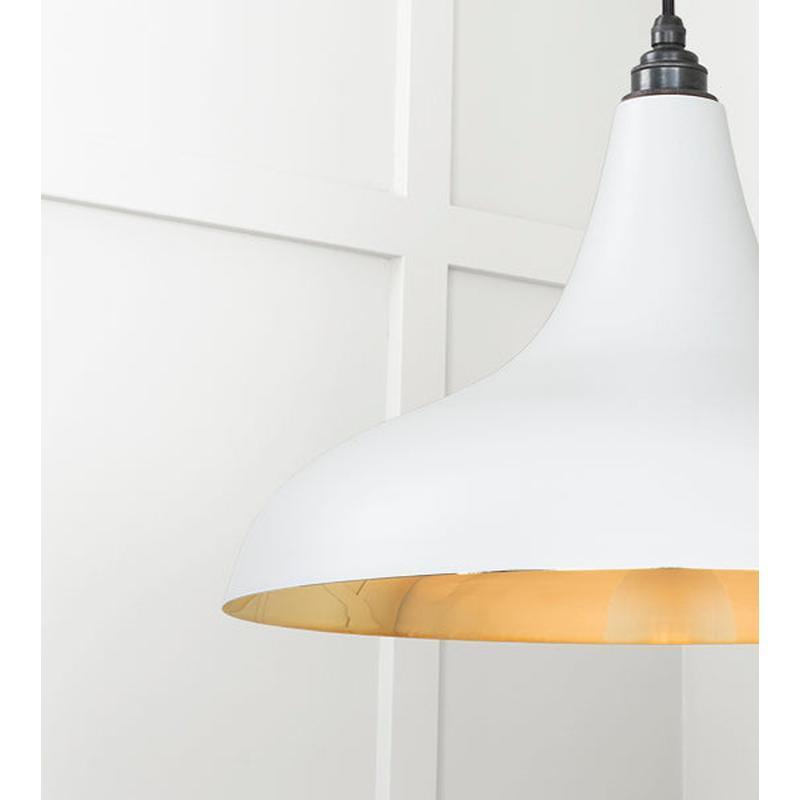 Smooth Brass Frankley Pendant-From The Anvil-Brass-nirohome