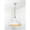 Smooth Brass Frankley Pendant-From The Anvil-Brass-nirohome