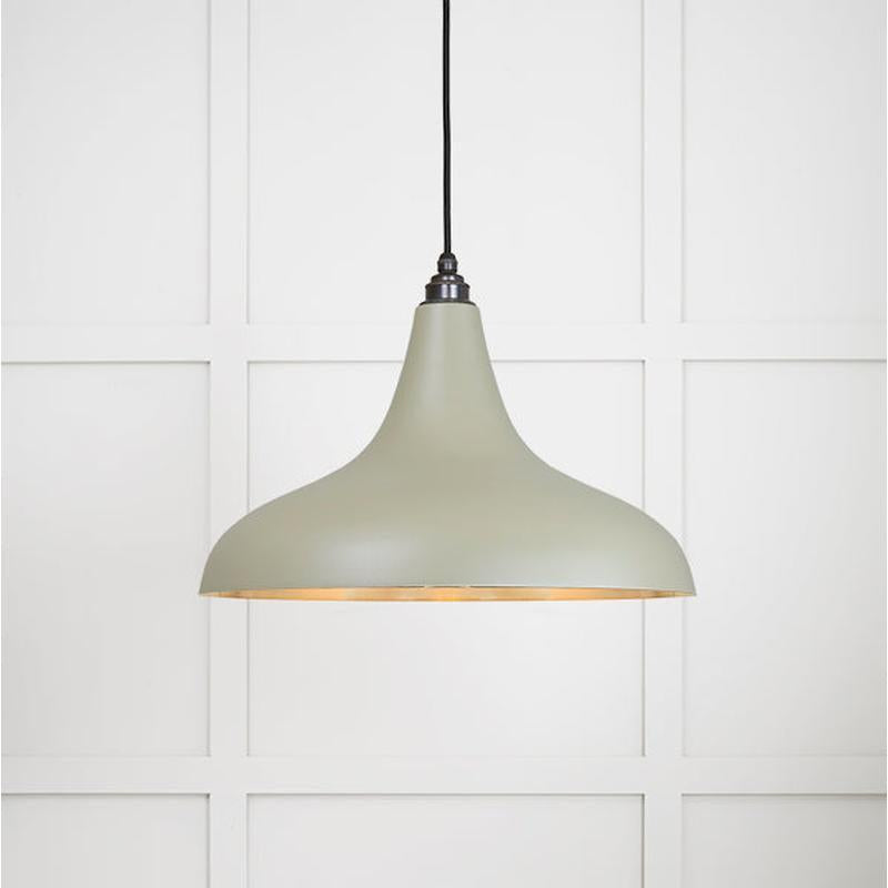 Smooth Brass Frankley Pendant-From The Anvil-Brass-nirohome