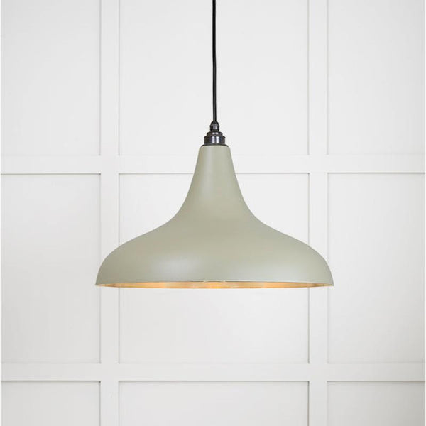 Smooth Brass Frankley Pendant