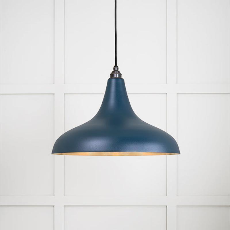 Smooth Brass Frankley Pendant-From The Anvil-Dusk-nirohome