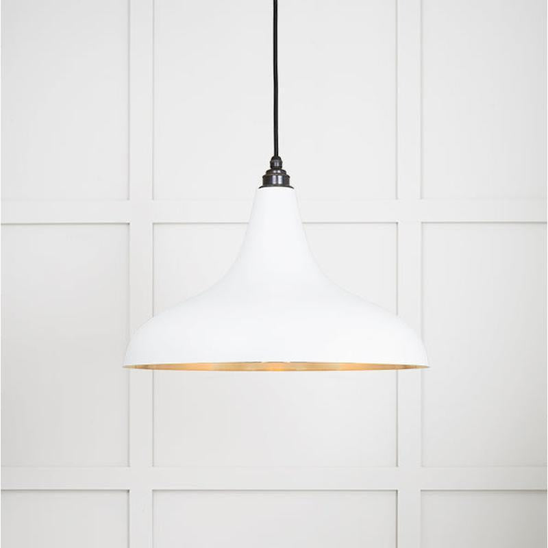 Smooth Brass Frankley Pendant-From The Anvil-Flock-nirohome