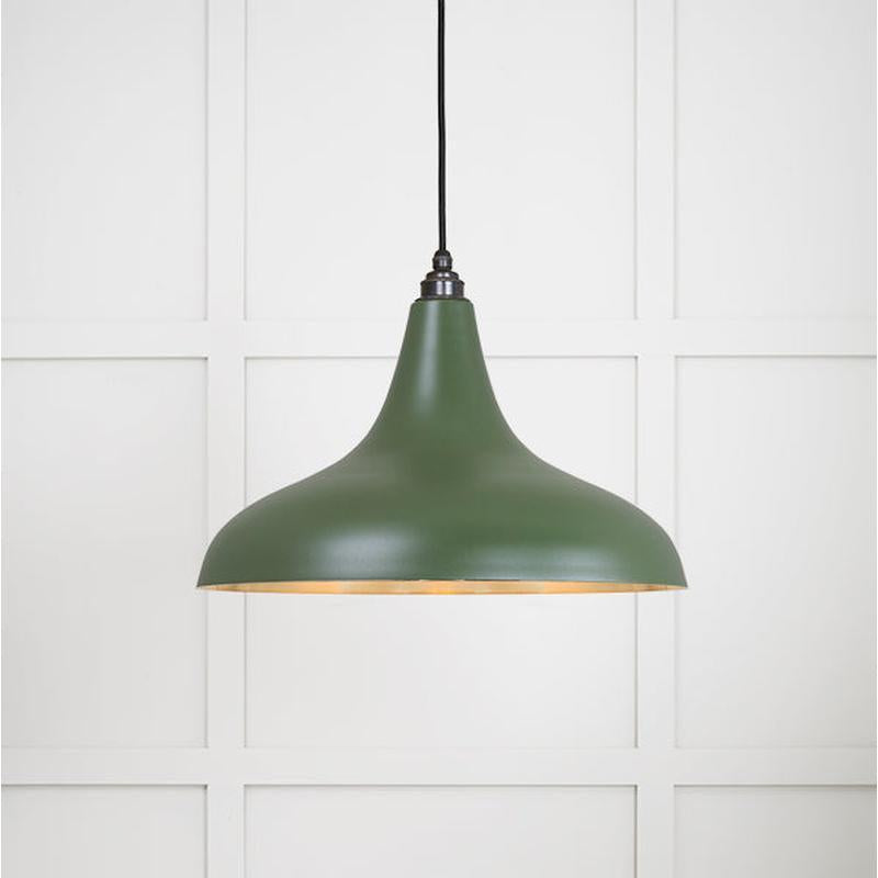 Smooth Brass Frankley Pendant-From The Anvil-Heath-nirohome