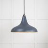 Smooth Brass Frankley Pendant-From The Anvil-Slate-nirohome
