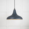 Smooth Brass Frankley Pendant-From The Anvil-Soot-nirohome