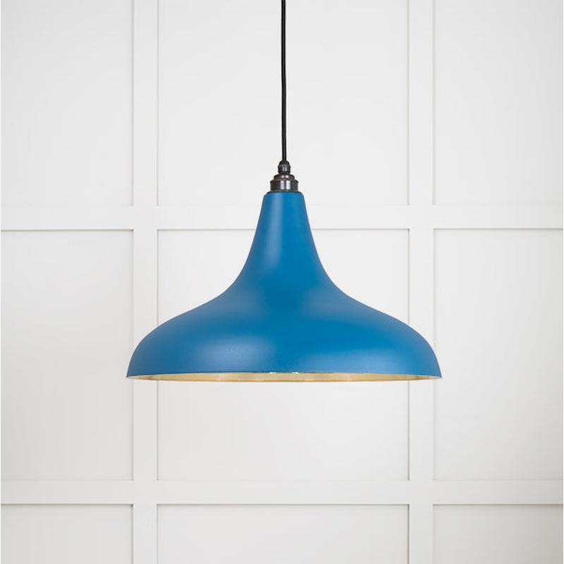 Smooth Brass Frankley Pendant-From The Anvil-Upstream-nirohome