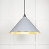 Smooth Brass Hockley Pendant-From The Anvil-Birch-nirohome