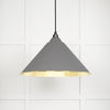 Smooth Brass Hockley Pendant-From The Anvil-Bluff-nirohome