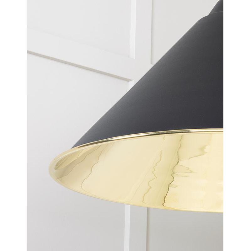 Smooth Brass Hockley Pendant-From The Anvil-Brass-nirohome