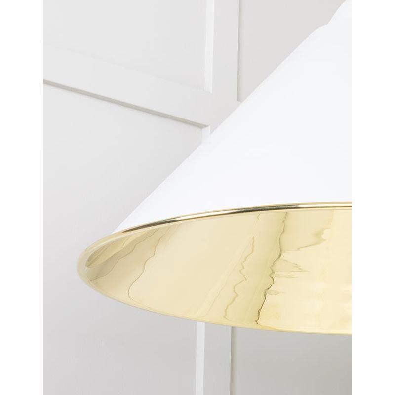 Smooth Brass Hockley Pendant-From The Anvil-Brass-nirohome